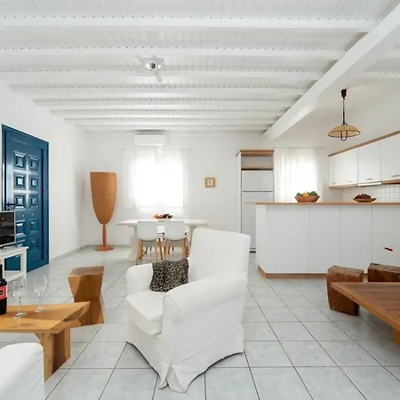 빌라 Orea Beachfront By Mykonos Mood 칼라파티스