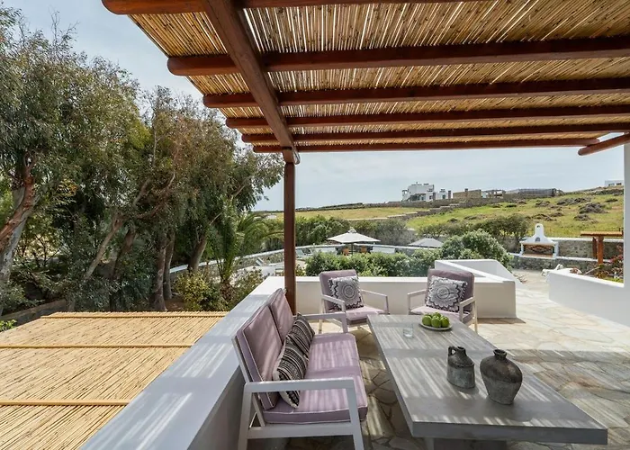 别墅 Orea Beachfront By Mykonos Mood *