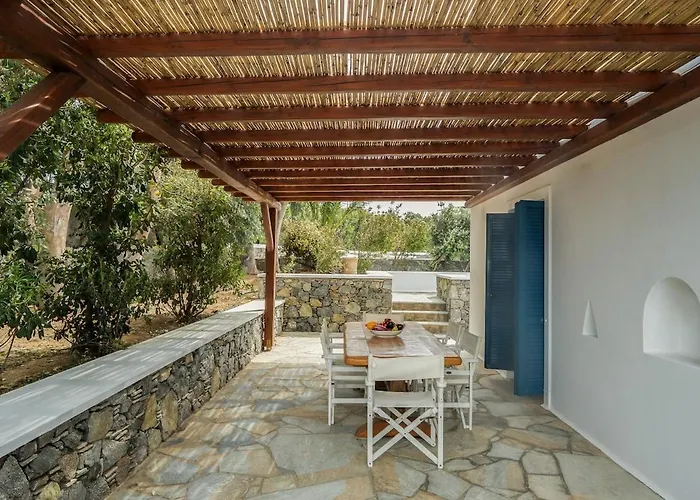 别墅 Orea Beachfront By Mykonos Mood *